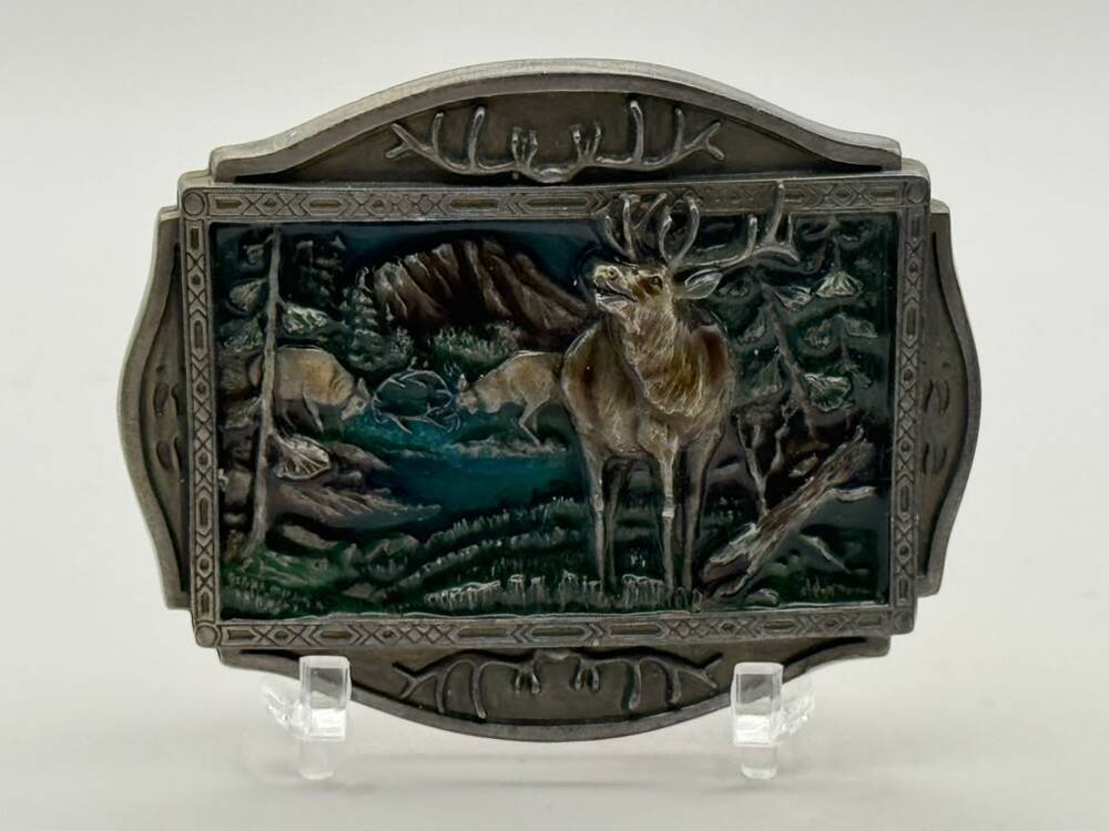 Precision Design 1993 - The American Elk Belt Buckle